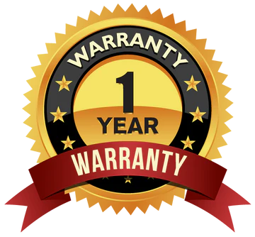 1 YEAR WARRANTY!